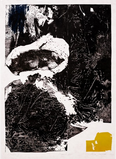 Ramble II | linocut | 97x61,6 cm | 2017